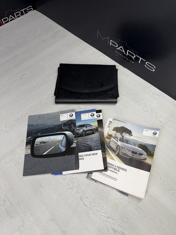 2015 BMW F33 4-Series Convertible 428i 435i xDrive Owners Manual Owner Books Set