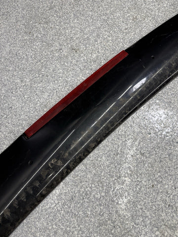 97-99 BMW E36 M3 SEDAN REAR TRUNK SPOILER WING COSMOS BLACK OEM
