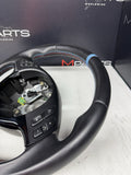 BMW Steering Wheel 01-06 E46 M3 MANUAL 32342282020 Custom Sides Rewrapped