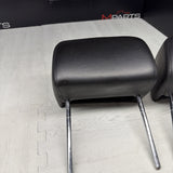 2001-2006 BMW E46 M3 Convertible Black Rear Headrests Head Rests Pair