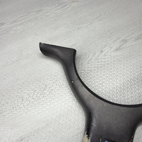 OEM 01-06 BMW E46 M3 Lower Steering Wheel Trim Cover Plate Titan Shadow Grey