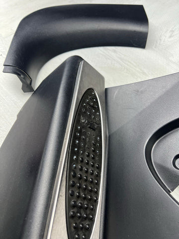 01-06 BMW E46 M3 BLACK DEAD PEDAL KICK PANELS COVERS 7902400