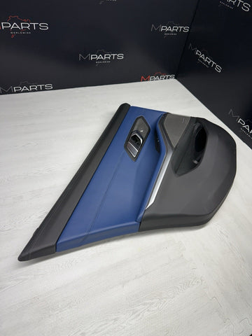BMW 21-26 G80 M3 Sedan Rear Left Driver Side Door Panel Fjords Blue
