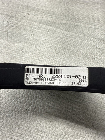 08-13 BMW E90 E92 E93 M3 Lower Steering Wheel Trim Cover Plate Black + Buttons