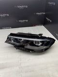 BMW G20 330 M340 HEADLIGHT LEFT DRIVER 19-23 ADPATIVE 5A253F3-01 BLACK OEM