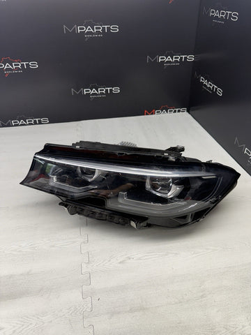 BMW G20 330 M340 HEADLIGHT LEFT DRIVER 19-23 ADPATIVE 5A253F3-01 BLACK OEM