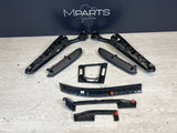 01-06 BMW E46 M3 Coupe Interior Armrests Trims Trim Set Carbon Fiber Wrapped