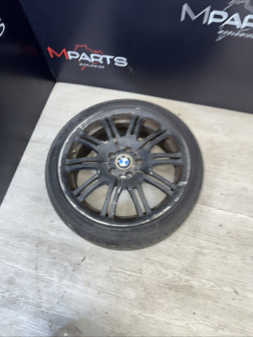 01-06 BMW E46 M3 Factory Front 19x8 M Double Spoke Alloy Style 67 Wheel 19” OEM