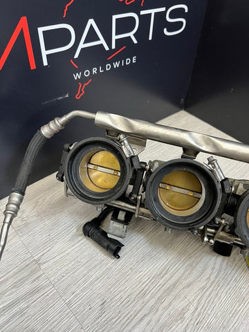 Complete Throttle Body Bodies Set BMW E90 E92 E93 M3 S65 4.0 V8 7838246