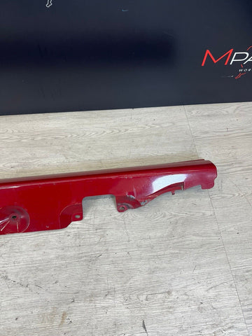 2001-2006 BMW E46 M3 Imola Red Rocker Panel Side Skirt OEM Left Driver