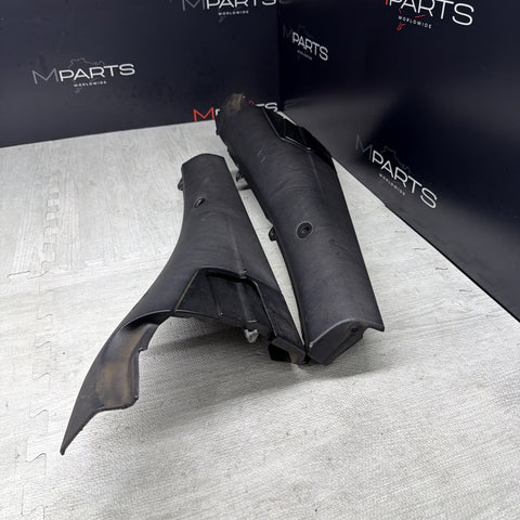 01-06 BMW E46 M3 OEM Convertible Rear Top Lateral Trim Pane Left Right Pair