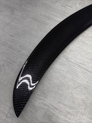 NEW Rear Trunk Spoiler Carbon Fiber BMW 12-18 F30 330 335 F80 M3 Sedan