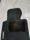 Genuine 01-06 BMW E46 M3 Convertible Carpets Floor Mats Black Front & Rear