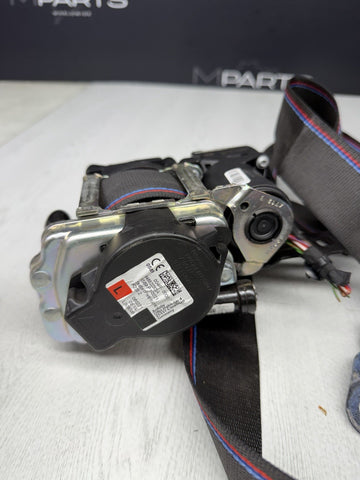 BMW 21-26 G80 G82 M3 M4 Front Right Seat Belt Seatbelt 72118097752 *Needs Repair