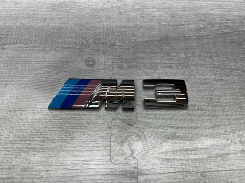 01-06 BMW E46 3 Series M3 Coupe Convertible Trunk EMBLEM LOGO BADGE