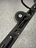 01-06 BMW E46 M3 Convertible Trunk Lid Grip Key Deck Handle Titanium Silver