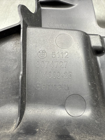 BMW G82 M4 REAR LEFT BUMPER SIDE LATERAL SUPPORT 51128074727 ORIGINAL