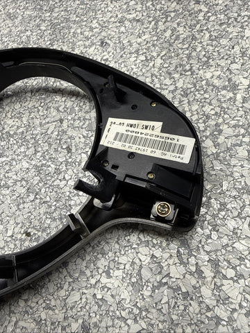 OEM 01-06 BMW E46 M3 Upper & Lower Steering Wheel Trim Cover Plate Titan Shadow