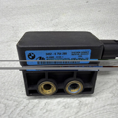 01-06 BMW E46 Z3 M3 Yaw Rate Speed Sensor DSC ABS Blue Label OEM 6754289