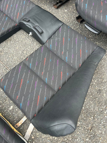 BMW E46 M3 01-06 Convertible M Rain Cloth / Nappa Leather Interior Seats Set