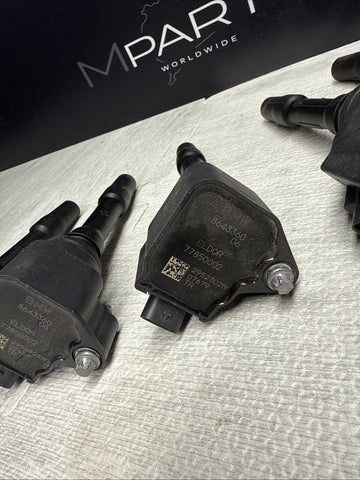 OEM BMW 21-25 G80 G82 G83 M3 M4 S58 Engine Ignition Coils Eldor SET 6
