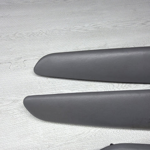 01-06 BMW E46 M3 Convertible Door Arm Rest Armrest Pads Grey