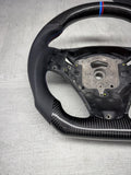 08-13 BMW E90 E92 E93 M3 OHC Carbon fiber Steering Wheel Tri Stitched DCT