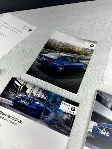 BMW 11-16 F10 M5 Sedan Owners Manual Book OEM