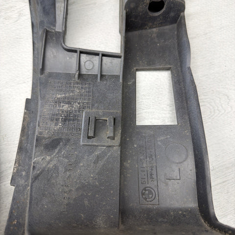 01-06 BMW E46 M3 FRONT BUMPER COVER GUARDS BRACKETS 2695247