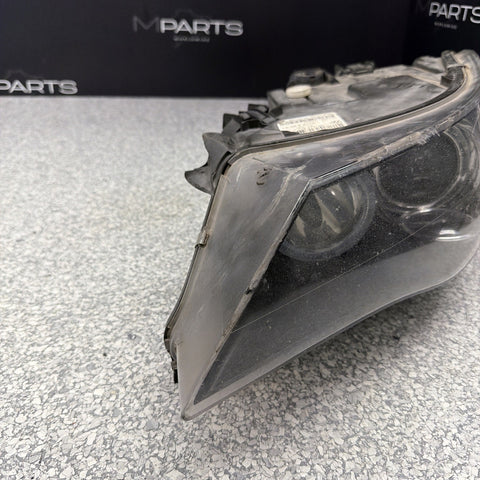 08-10 BMW M6 650I LEFT DRIVER ADAPTIVE HEADLIGHT HEAD LIGHT LAMP XENON OEM