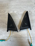 08-13 BMW E92 E93 FRONT DOOR PREMIUM SOUND SPEAKERS TWEETER COVER TWEETERS