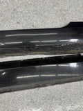 06-10 BMW E63 E64 M6 Side Skirts Rocker Panels Black Sapphire OEM
