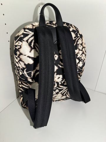 NEW Authentic SALVATORE FERRAGAMO Floral Patterned Backpack