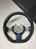 NEW 15-20 BMW F80 F82 F83 M3 M4 Carbon Fiber Steering Wheel Blue