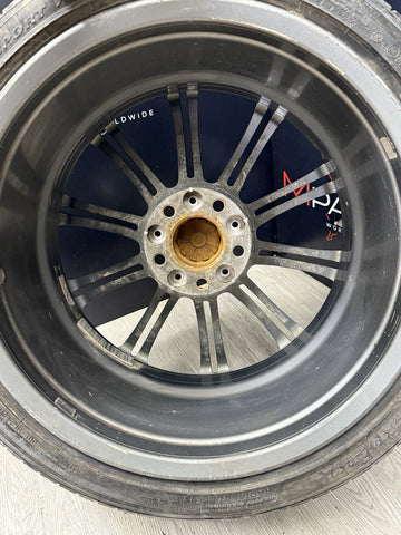 08-13 OEM BMW E90 E92 E93 M3 Rear 19” Wheel Rim Style 220M Silver 19x9.5 ET23
