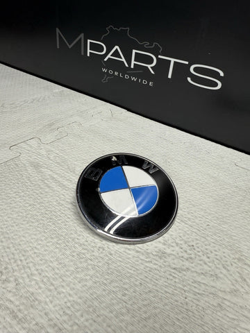 07-13 OEM BMW E92 328 335 M3 Sedan Trunk Lid Rear Round Emblem Badge Genuine