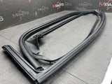 Ferrari 458 Italia, LH, Left, Door Inner Gasket Seals Rubber, Used, P/N 81304700