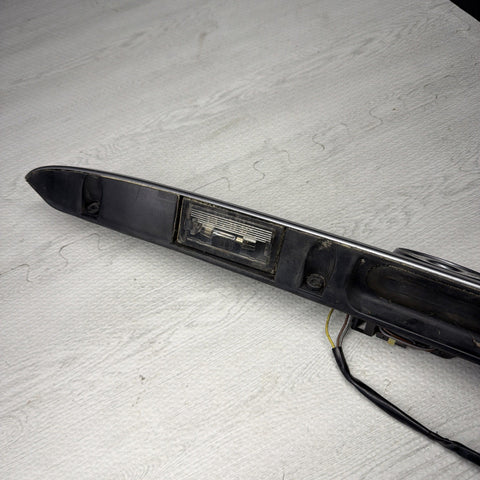 01-06 BMW E46 M3 Convertible Trunk Lid Grip Key Deck Handle Silver Gray
