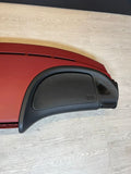 98-02 BMW Z3M Front Dash Dashboard Instrument Panel Cover Leather Imola Red