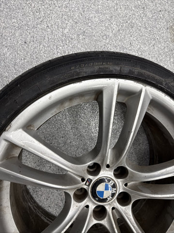 09-17 BMW 535i 550i 740i 750i 760i 20X10 OEM WHEEL RIM 36117841824 REAR *4 CRACK