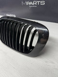 01-06 BMW E46 M3 Front Kidney Grilles Grills Gloss Black