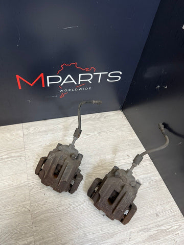 BMW E90 E92 E93 328 330 335 07-13 PAIR REAR BRAKE BRAKES CALIPERS PADS