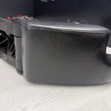 01-06 BMW E46 M3 Center Console Armrest Arm Rest Black Leather