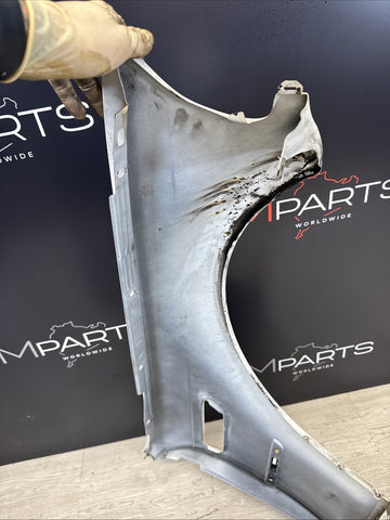01-06 BMW E46 M3 Driver Left Fender Alpine White*Notes*