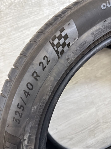 2024 Used 325/40R22 Michelin Pilot Sport 4 SUV 114Y - 9-10/32