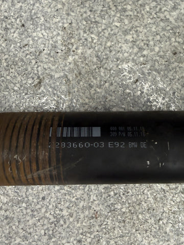BMW E90 E92 E93 M3 Manual Drive Shaft Driveshaft Propshaft Prop Shaft 2283660