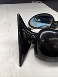 01-06 BMW E46 M3 Side View Door Mirrors Pair Jet Black *Notes*