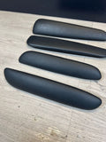 01-06 BMW OEM E46 M3 Coupe Trim Armrest Pads Set Black 8238622