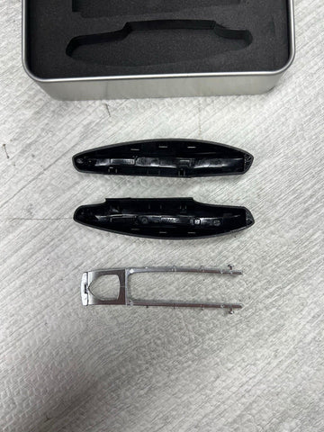 Genuine PORSCHE Cayenne Key Cover 971044801 Chrome