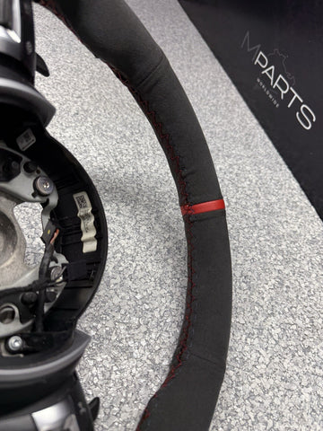 BMW Steering Wheel 15-20 F80 F82 F83 M3 M4 Rewrapped